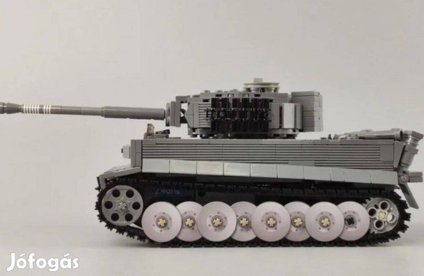 Új 925db. 2.4Ghz távirányítású Technic szerű Tigris Tank - Tiger WWII