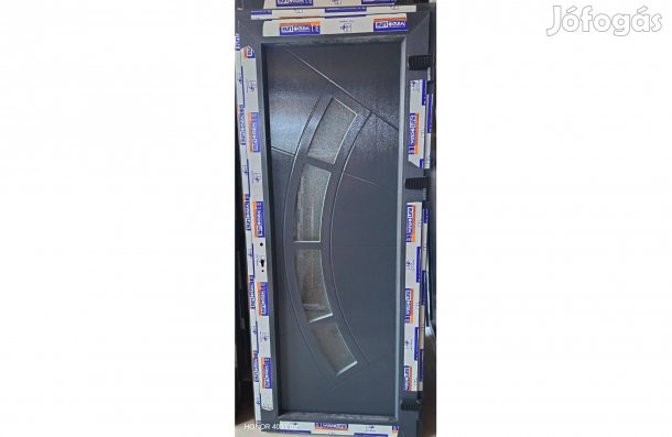 Új 95 x 205 Kívül-belül Antrazit bejárati ajtó