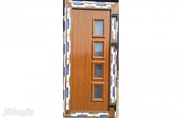Új 95 x 205 Kívül-belül Aranytölgy bejárati ajtók!