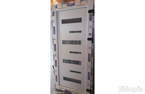 Új 95 x 205 műanyag bejárati ajtó 2025-ös áron!