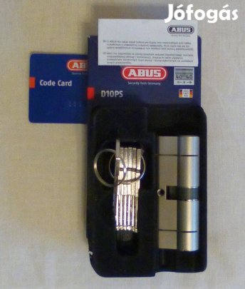 Új Abus D10PS 40/40 biztonsági zárbetét 7 db kulccsal