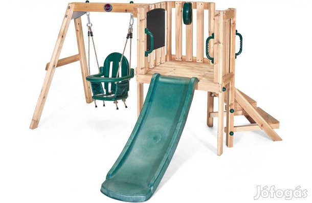 Új Active Center fa játszótér kicsiknek szabadtéri játék hinta