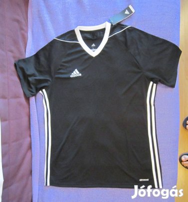 Új Adidas Tiro 17 Jsy férfi fitness sport futball póló felső L méret