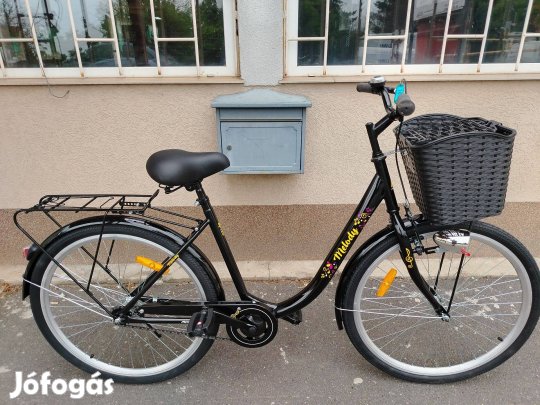 Új Adria Melody fekete 26" Női kontrafékes kerékpár! (24)