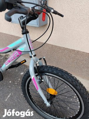 Új Adria Stiner kislány 20" grafit-lila váltós kerékpár! (63)