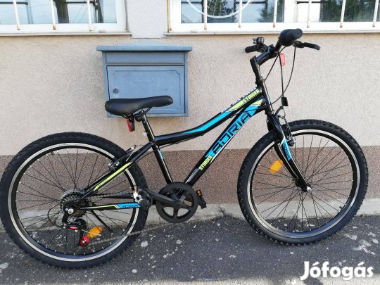 Új Adria Stinger 24" fiú gyerek fekete kerékpár! (42)