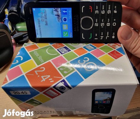 Új Alcatel 2045x nyomógombos mobil, nagyimobil, idős telefon