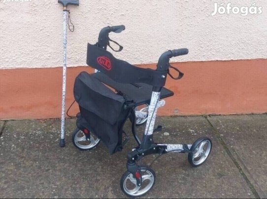 Új Antar AT 51006 gurulós járókeret , rollátor+ Bot