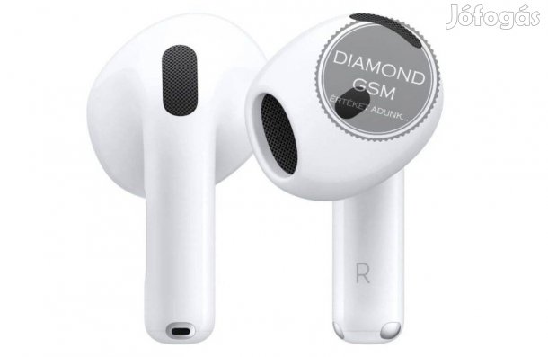 Új Apple Airpods 4 ANC Mxp93, forgalmazói jótállással,