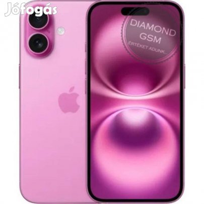 Új Apple iphone 15 128 GB, Rózsaszín színben, gyári
