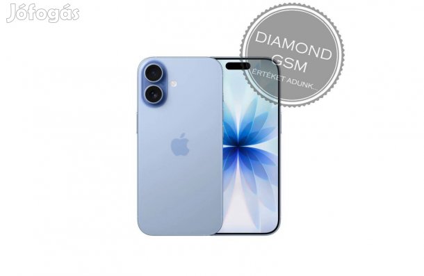 Új Apple iphone 17 256 GB, Párakék színben, gyári