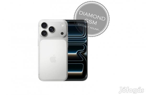 Új Apple iphone 17 Pro 256 GB, Ezüst színben, gyári