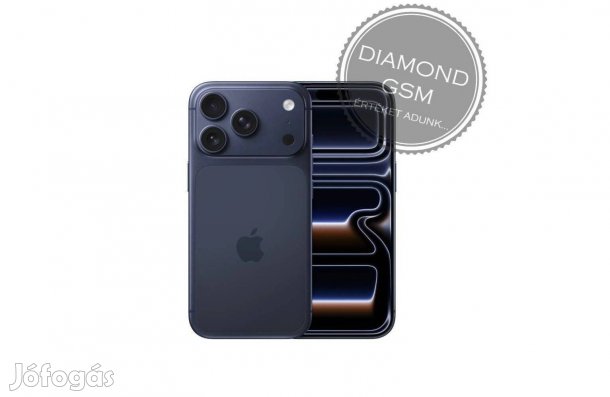 Új Apple iphone 17 Pro Max 256 GB, Mélykék színben,
