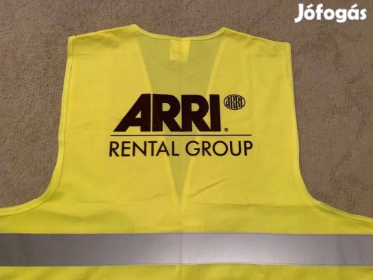 Új Arri Rental Group film filmes fényvisszaverő láthatósági mellény