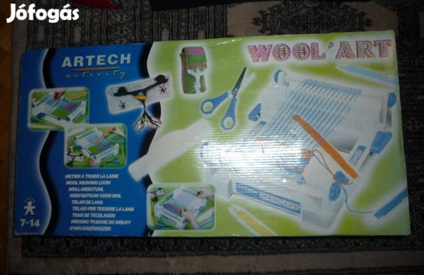Új Artech Wool Art" szövőszék 7 - 99 éves korig
