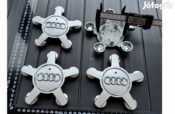 Új Audi 135mm 4F0601165N Felni Alufelni Kupak Felnikupak Felniközép