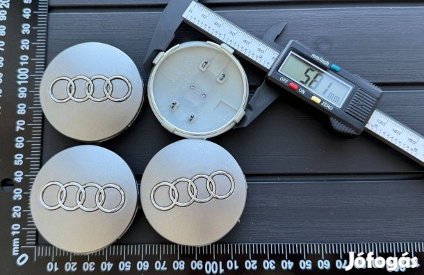 Új Audi 60mm Felni Alufelni Közép Kupak Felnikupak Porvédő 4B0601170