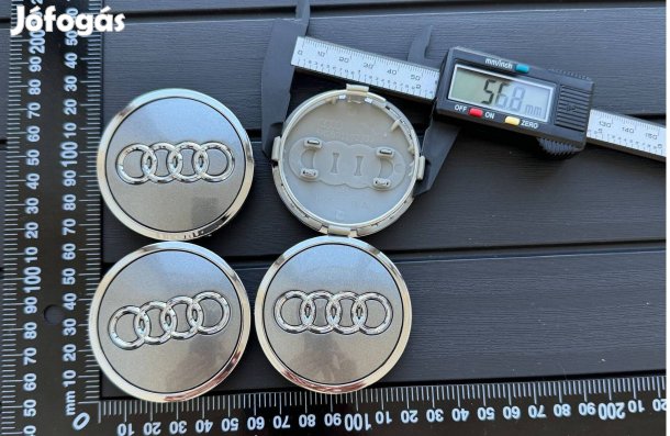 Új Audi 61mm Felni Alufelni Közép Kupak Felnikupak Porvédő Embléma