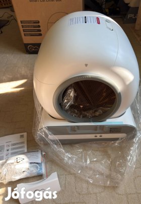 Új Automata Öntisztító okos profi macska WC toalett WiFi + app