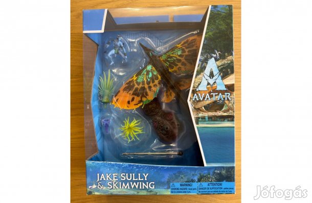 Új Avatar Jake Sully & Skimwing Játékfigura Modell Játék Figura Akció