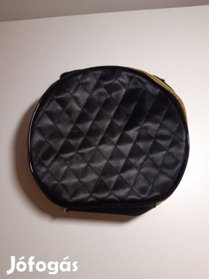 Új Avon kozmetikai táska fekete-arany 20x20 cm