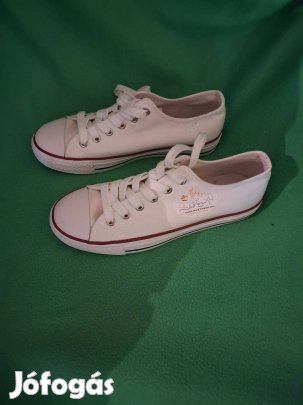 Új BBG limtált 38-as fehér tornacipő eladó