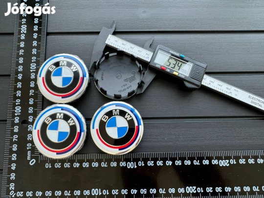 Új BMW 56mm 50th Felni Alufelni Kupak Közép Felnikupak Embléma Sapka