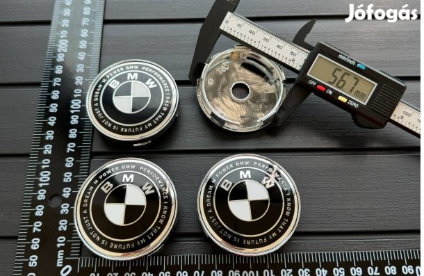 Új BMW 60mm Felni Alufelni Kupak Közép Felnikupak Embléma Felniközép