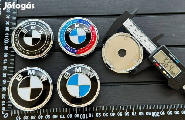 Új BMW 60mm Felni Alufelni Kupak Közép Felnikupak Jel Embléma
