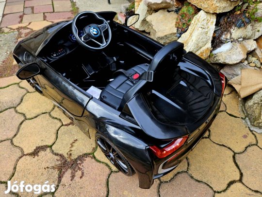 Új BMW I8 eredeti liszenszes gyerek sport auto 12V. 