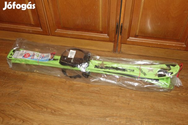 Új Baba síléc 90cm sí gyerek síléc síbotokkal