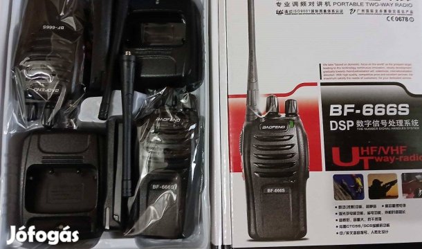 Új Baofeng BF-666S kétirányú rádió walkie talkie