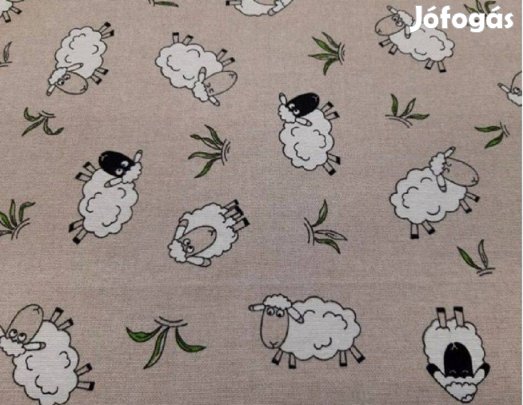Új Báránykás loneta dekor (8m x 140 cm)
