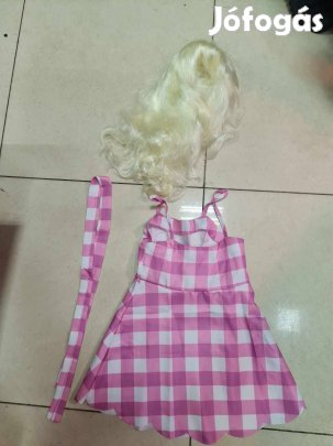 Új Barbie baba jelmez parókával