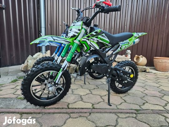 Új Benzines 50ccm?-is gyerek motor Dirti Bike .