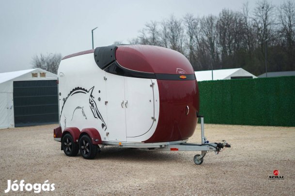 Új Böckmann Neo lószállító utánfutó +rendszám bruttó 11.200.000 Ft