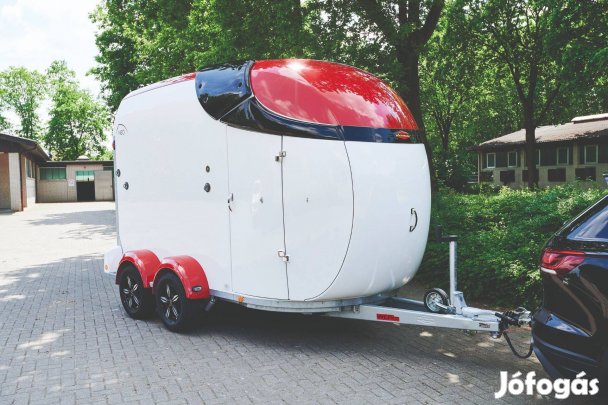 Új Böckmann lószállító utánfutó rendszámmal most csak 11.200.000 Ft