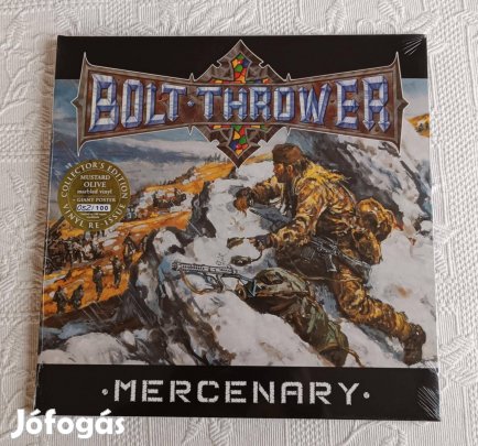 Új Bolt Thrower (UK): Mercenary 12" LP / Bakelit Nagylemez