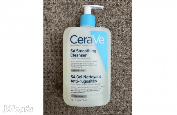 Új Bontatlan 473 ml Cerave SA Arc Hámlasztó És Testtisztító Gél