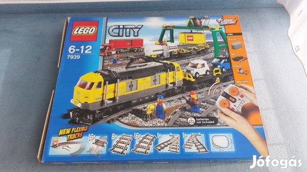Uj Bontatlan Lego 7939 tehervonat vasut szett