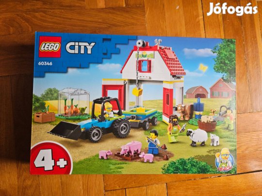 Új Bontatlan Lego City Farm 60346 Pajta és háziállatok készlet