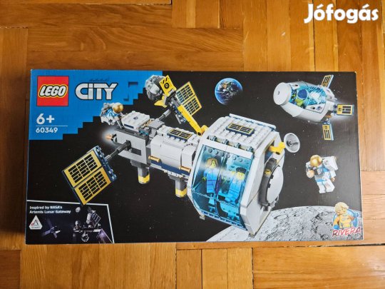 Új Bontatlan Lego City Space 60349 Lunar Space Station