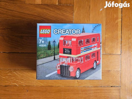 Új Bontatlan Lego Creator Promotional 40220 London Bus