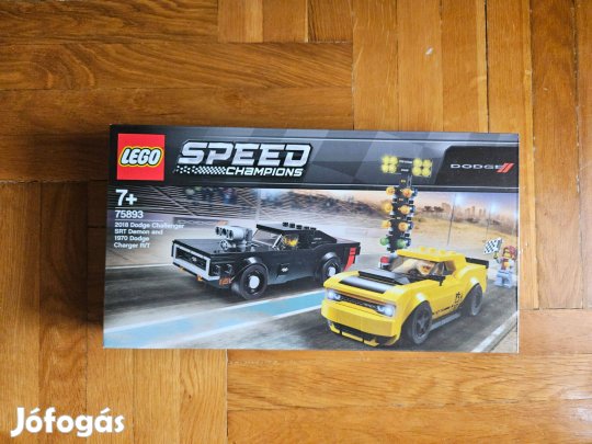Új Bontatlan Lego Speed Champions 75893 Dodge Challenger & Charger