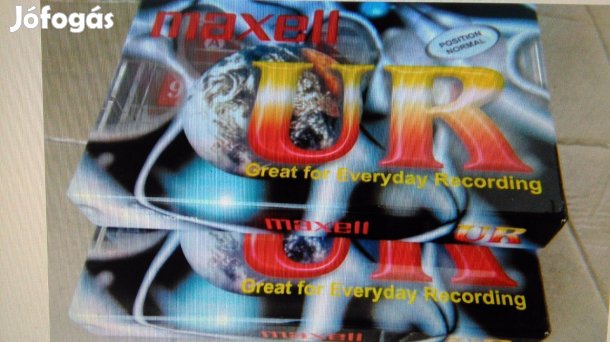 Új Bontatlan Maxell Kazetta -