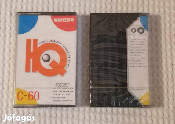 Új Bontatlan Ritka Benzer C-60 Magnó / Deck Kazetta
