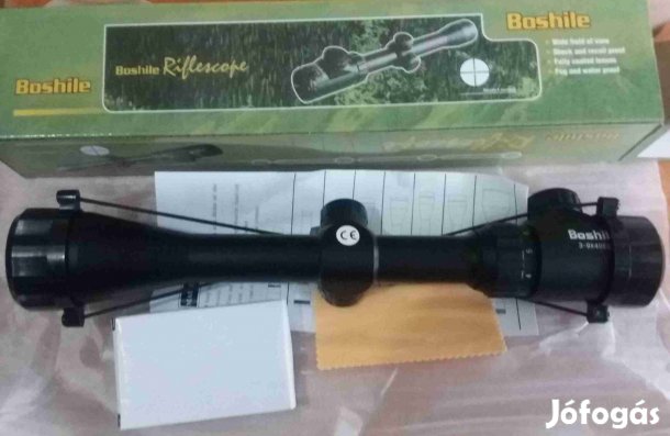 Új Bosile 3-9x40E világítós szálkereszt
