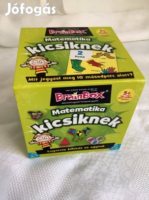 Új Brainbox Matematika kicsiknek társasjáték