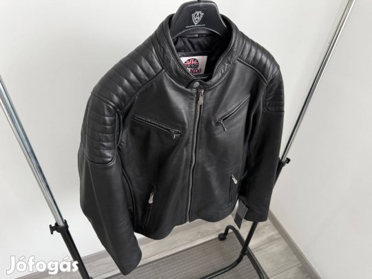 Új Brando Motors férfi biker bőrdzseki