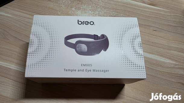 Új Breo EM005 szemmasszírozó halánték tájék masszírozó